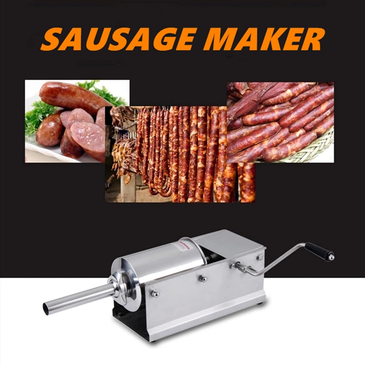 Horizontal Hr5l Manual Good Price Equipment Italy Sausage Making Machine Stainless Steel Sausage Filling Machine