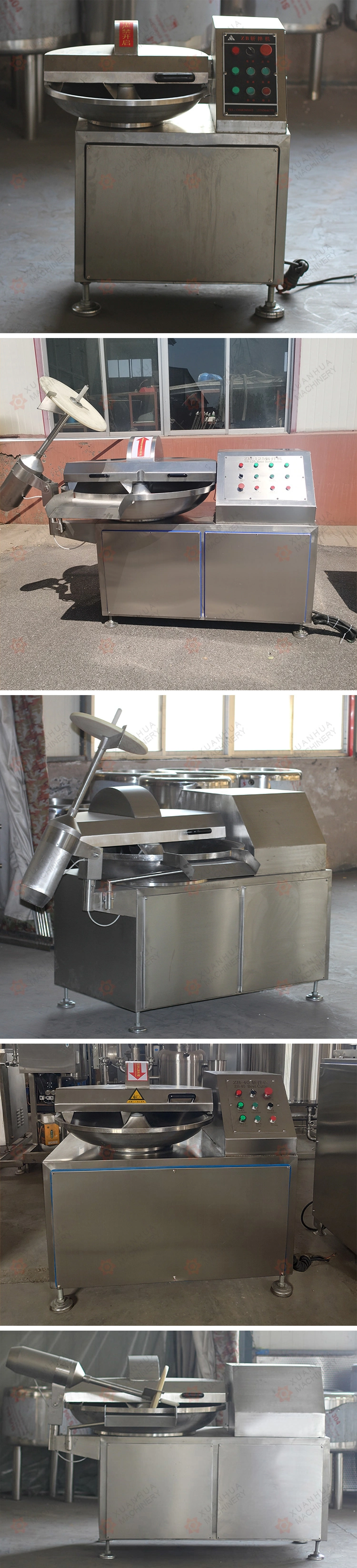 Automatic Vertical Chopper Mixer Meat Bowl Cutter