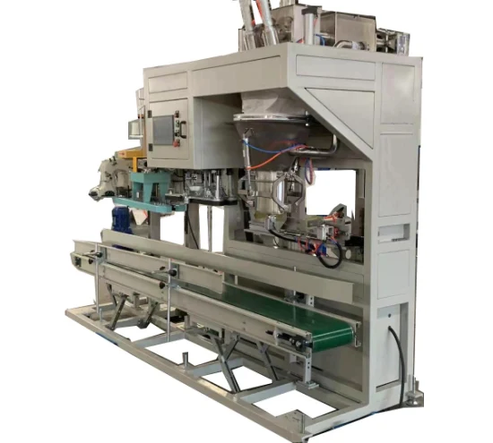 Полностью автоматическая количественная многофункциональная упаковочная машина для наполнения и запечатывания гранулированного порошка.